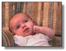 Anna Marie at Grandma Fedel's House