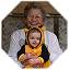 Anna-as-a-bumblebee-for-Halloween-2003-with-Grandma-Carmen-102503